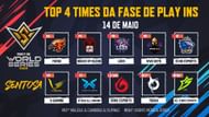 Play-ins' teams (Image via Garena)